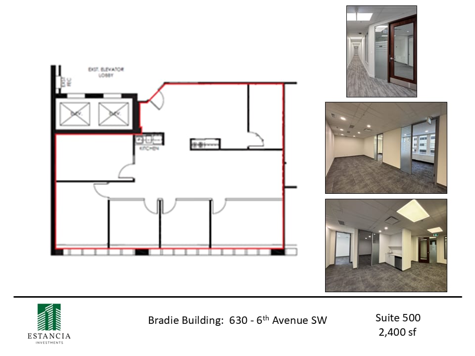 630 6th Ave SW, Calgary, AB for lease Floor Plan- Image 1 of 6