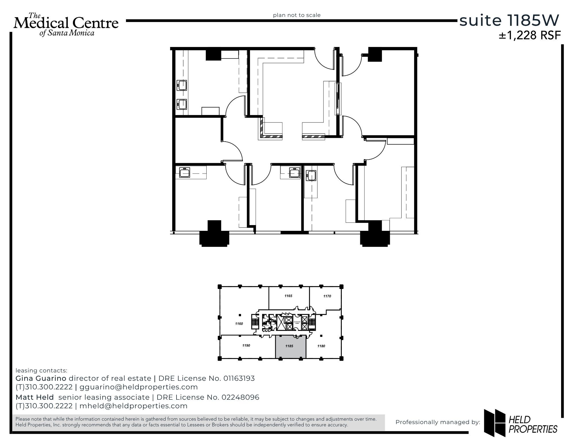 2001 Santa Monica Blvd, Santa Monica, CA for lease Floor Plan- Image 1 of 2