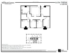 2001 Santa Monica Blvd, Santa Monica, CA for lease Floor Plan- Image 1 of 2