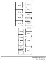 8945 W Russell Rd, Las Vegas, NV for lease Site Plan- Image 1 of 1