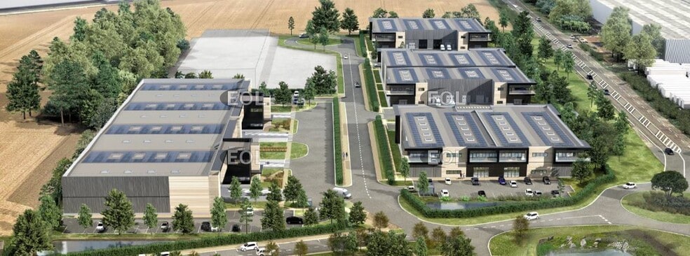 Flex in Survilliers for lease - Building Photo - Image 2 of 5