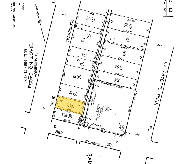 248 S Occidental Blvd, Los Angeles, CA à vendre - Plan cadastral - Image 2 de 10