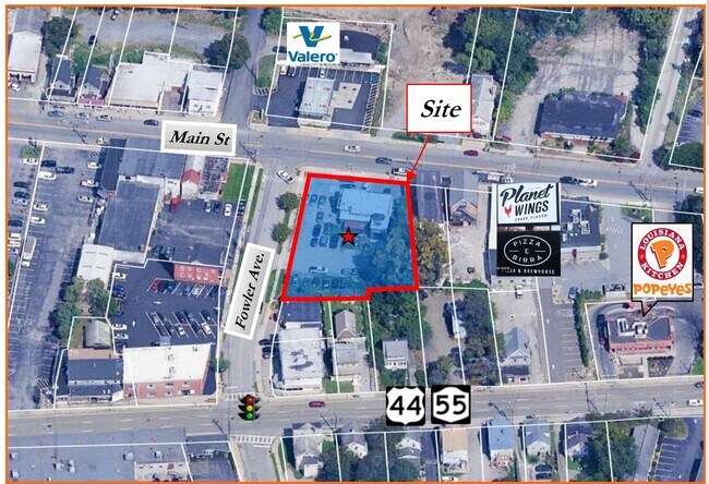 Plus de détails pour 816 Main St, Poughkeepsie, NY - Commerce de détail à vendre