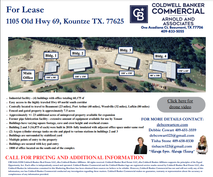 1105 Old 69 hwy, Kountze, TX for lease - Building Photo - Image 1 of 5