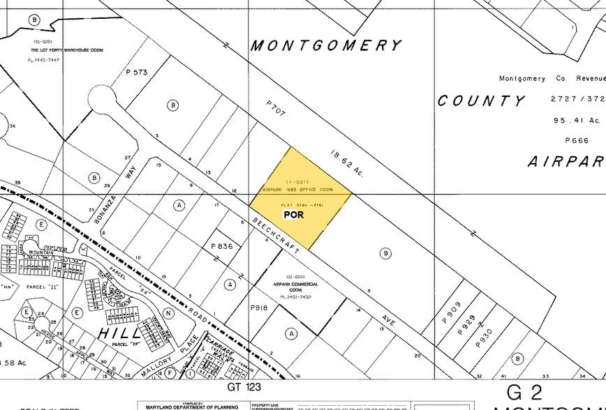 18900-18930 Premiere Ct, Gaithersburg, MD à louer - Plan cadastral - Image 3 de 6