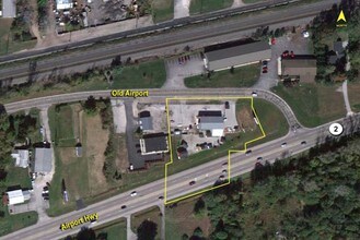 8825 Old Airport Hwy, Holland, OH - Aerial  map view