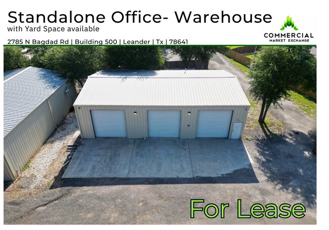 Plus de détails pour 2785 N Bagdad Rd, Leander, TX - Industriel à louer