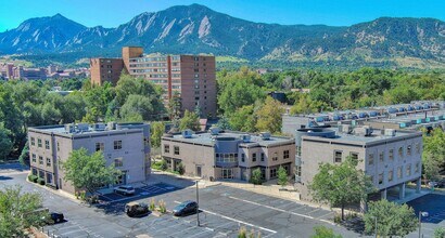 2501 Walnut St, Boulder, CO - AERIAL  map view