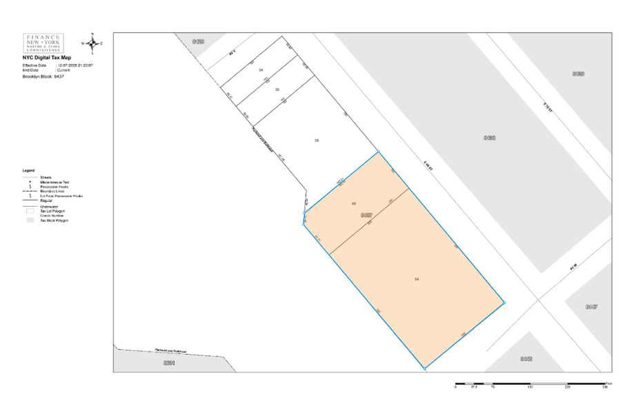 2550 E 69th St, Brooklyn, NY à louer - Plan cadastral - Image 2 de 2