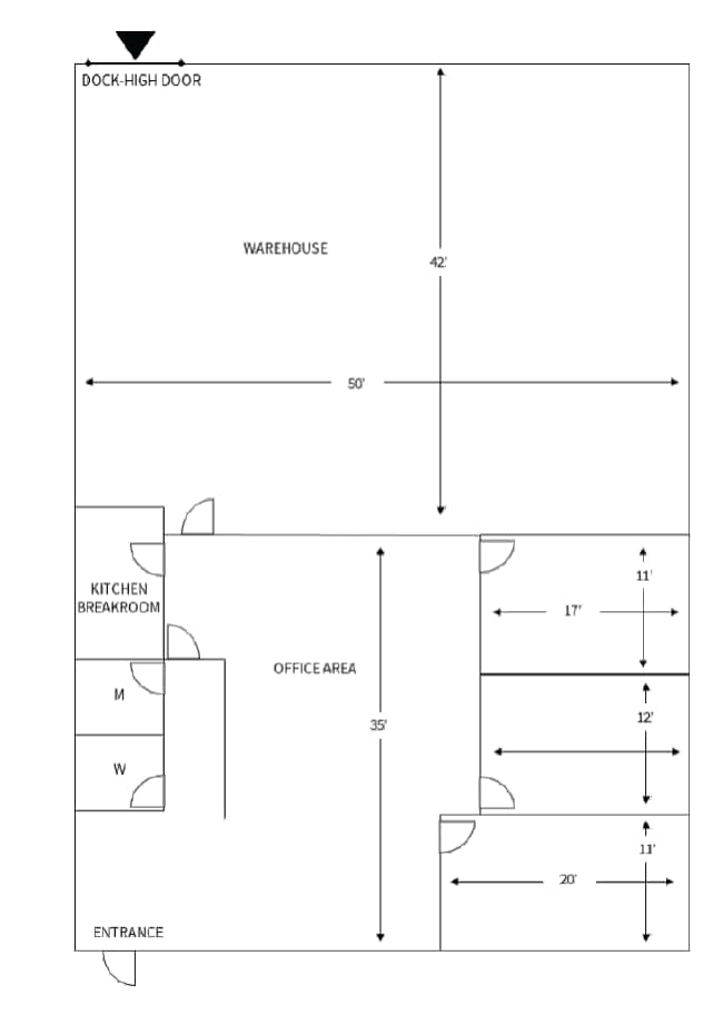 1051-1099 Sneath Ln, San Bruno, CA à louer Plan d’étage- Image 1 de 1