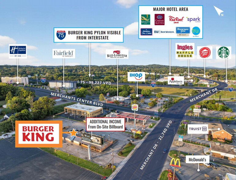 319 Merchants Dr, Knoxville, TN à vendre - Photo du bâtiment - Image 2 de 5