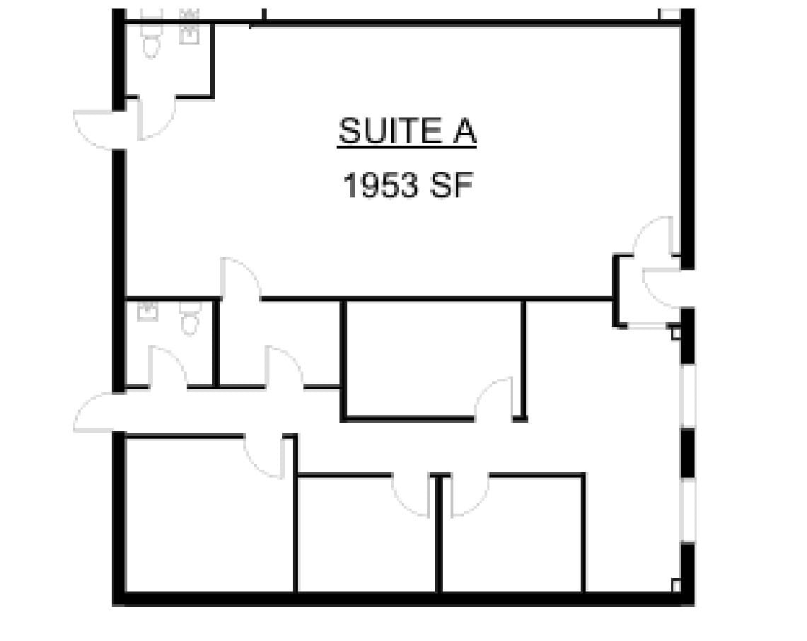 517 S Pleasantburg Dr, Greenville, SC à louer Plan d’étage- Image 1 de 3