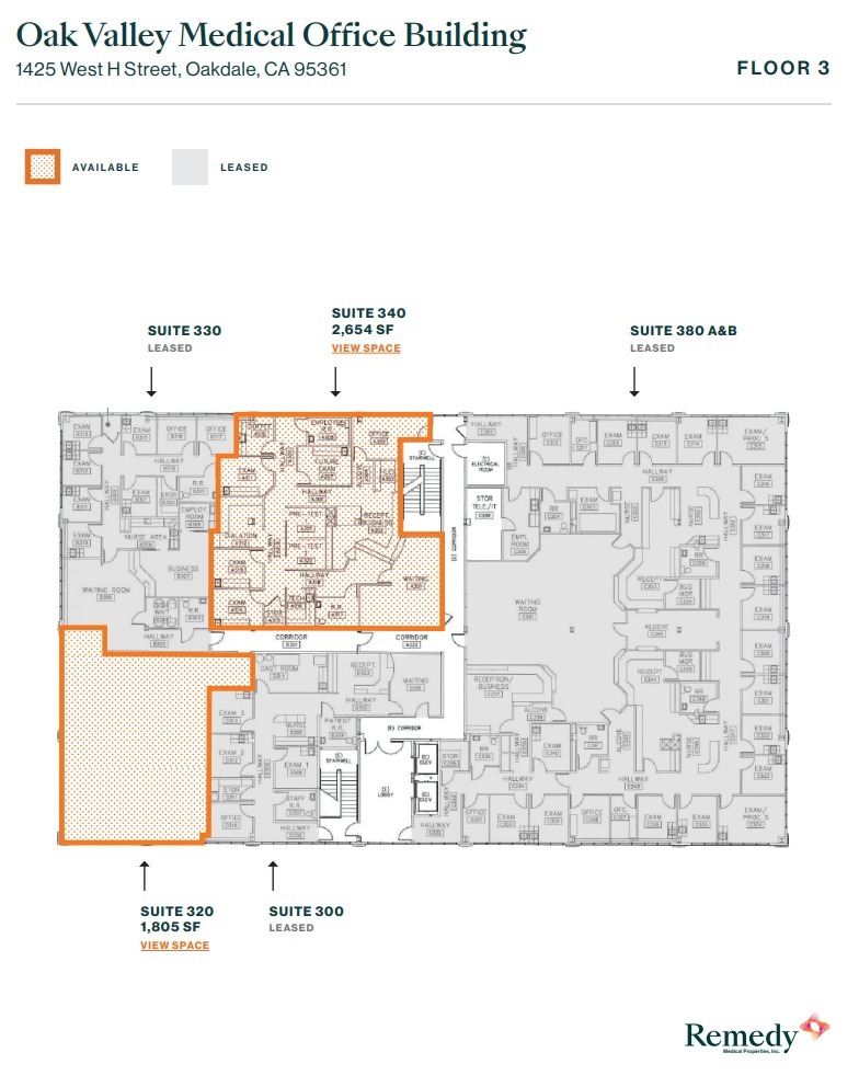 1425 W H St, Oakdale, CA à louer Plan d  tage- Image 1 de 1