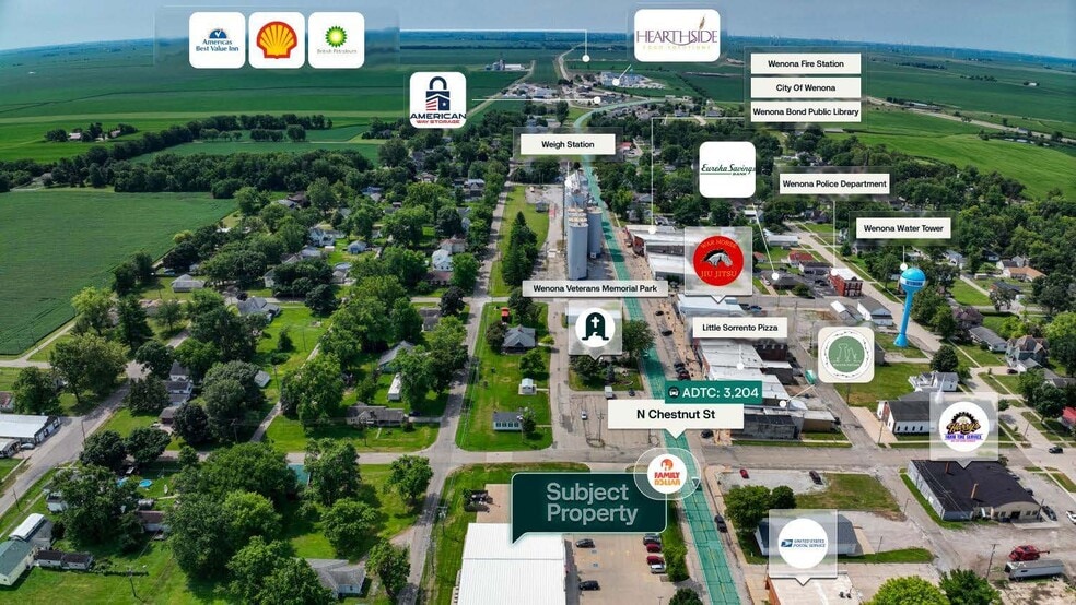 215 Chestnut st, Wenona, IL for sale - Building Photo - Image 2 of 2