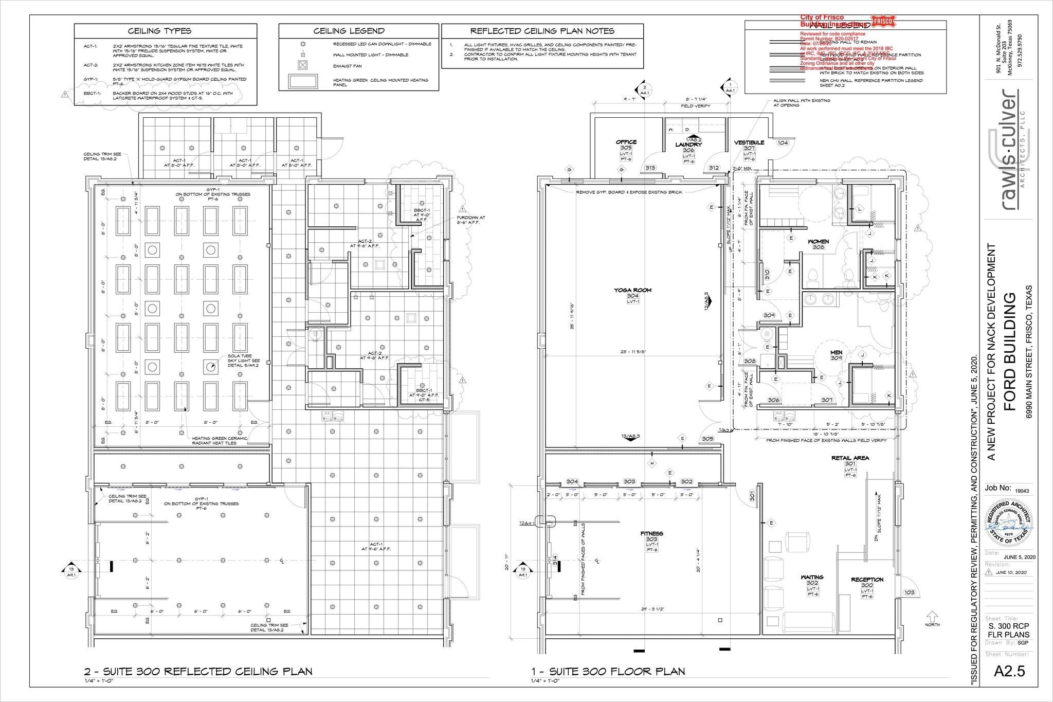 6990 Main St, Frisco, TX à louer Plan de site- Image 1 de 1