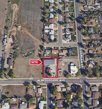 6025 W Mississippi Ave, Lakewood, CO - AERIAL map view