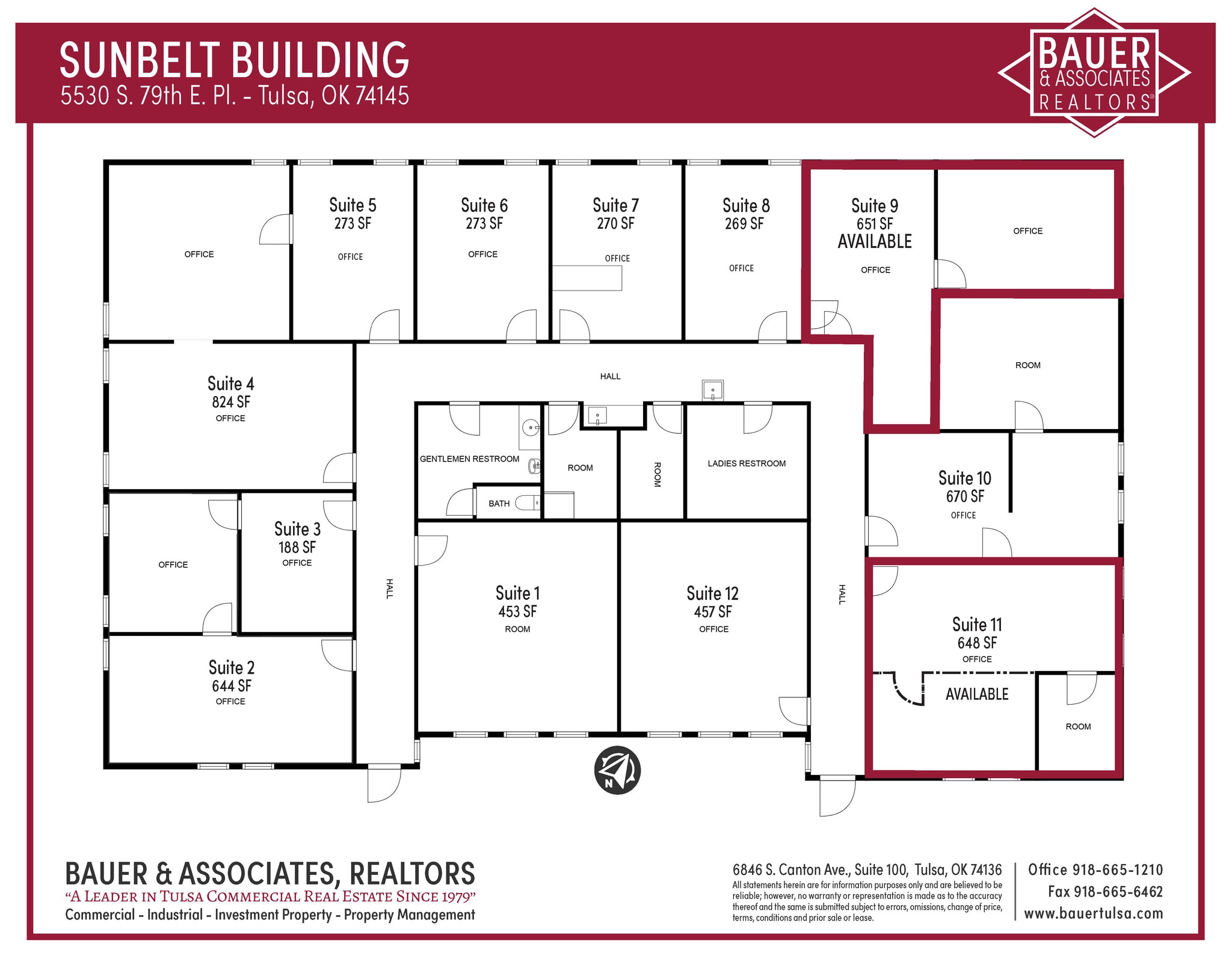 5530 S 79th Pl, Tulsa, OK à louer Plan de site- Image 1 de 1