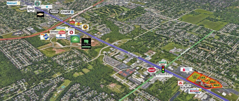 5602 S Campbell Ave, Springfield, MO à vendre - Photo du bâtiment - Image 2 de 3