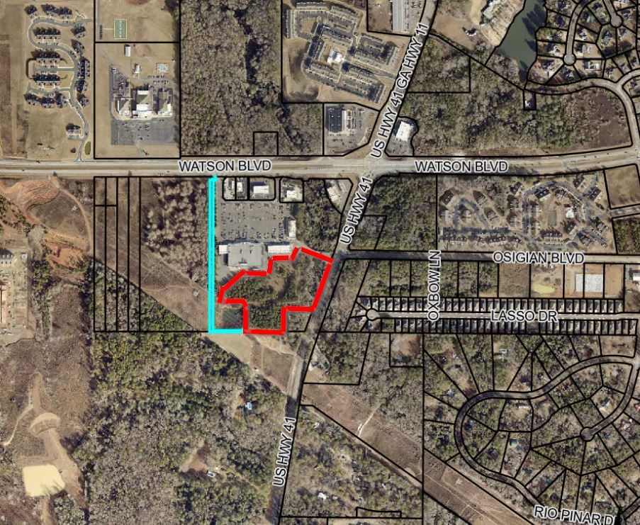 N. Hwy 41 @ Osigian Blvd., Warner Robins, GA à vendre Photo du bâtiment- Image 1 de 4