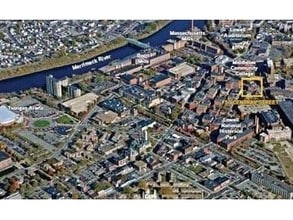 50 Central St, Lowell, MA - Aerial map view