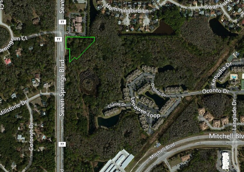 Seven Springs Blvd, New Port Richey, FL à vendre - Aérien - Image 3 de 3