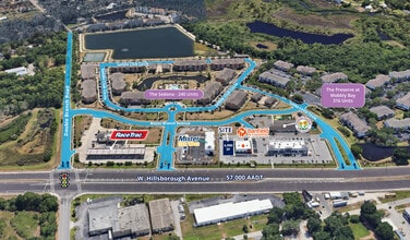 12820 W Hillsborough Ave, Tampa, FL for lease Aerial- Image 1 of 2
