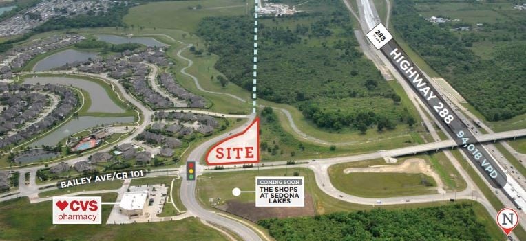 Swc Of Bailey Ave/CR 101 And County Road 94, Manvel, TX for lease - Primary Photo - Image 2 of 11
