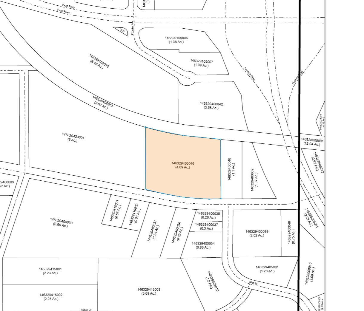 3825 Walnut St, Boulder, CO à vendre Plan cadastral- Image 1 de 1