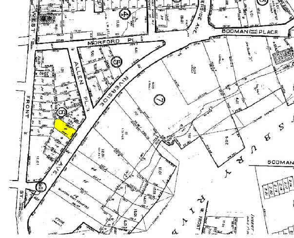 45 Riverside Ave, Red Bank, NJ à vendre - Plan cadastral - Image 3 de 5
