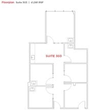 1860 El Camino Real, Burlingame, CA for lease Floor Plan- Image 1 of 1