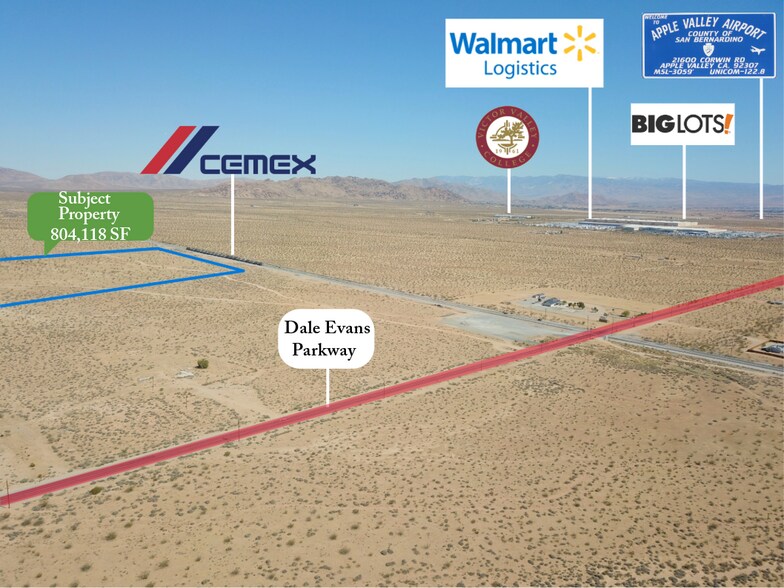 QUARRY APPLE VALLEY CA 92307 rd, Apple Valley, CA for sale - Building Photo - Image 2 of 4