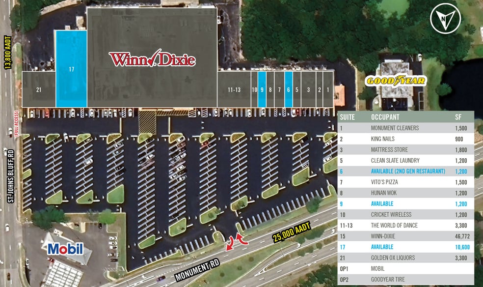 1531 Monument Rd, Jacksonville, FL for lease - Building Photo - Image 2 of 3