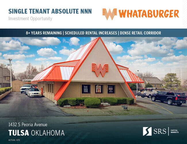 Plus de détails pour 1432 S Peoria Ave, Tulsa, OK - Commerce de détail à vendre