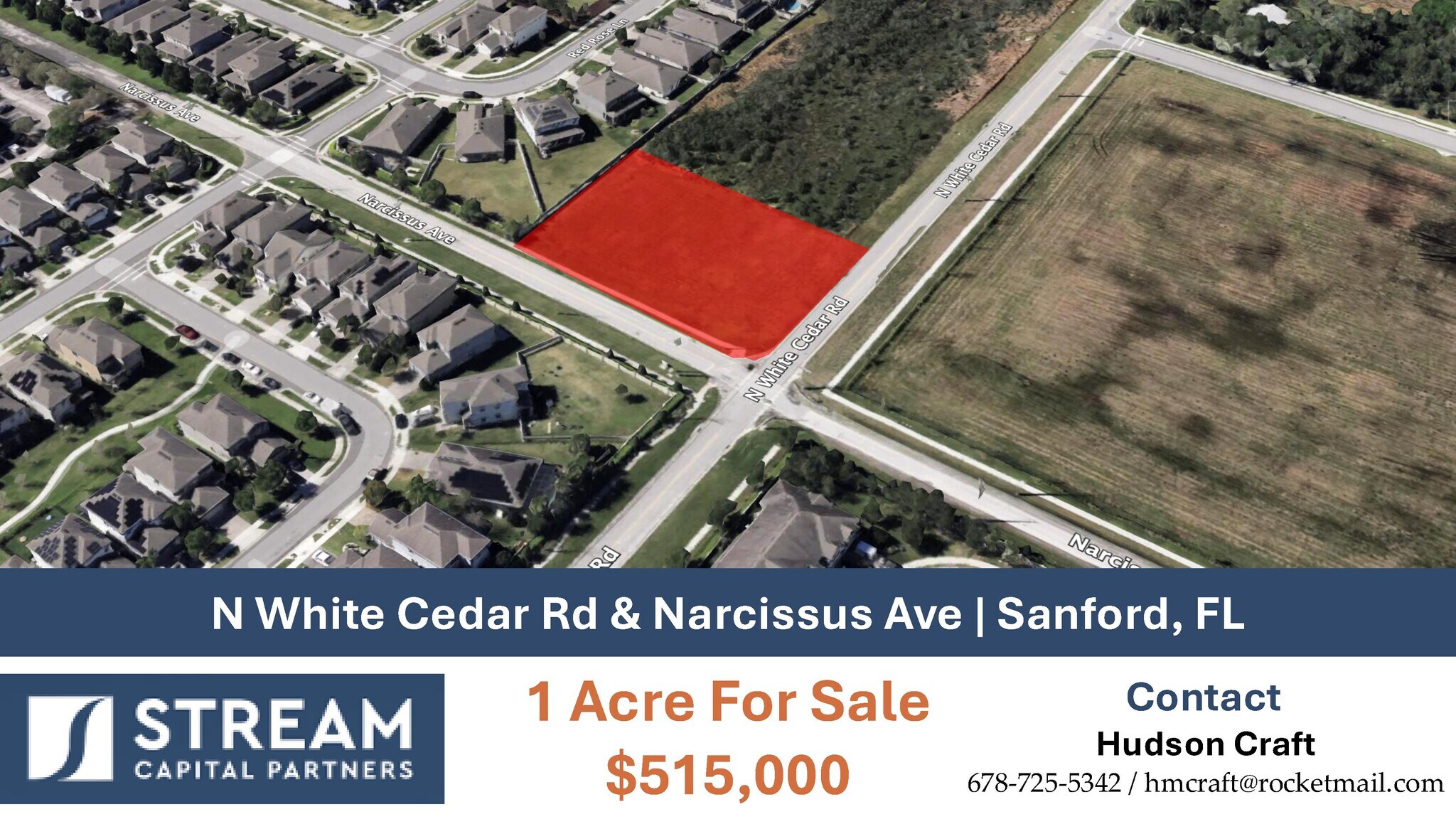 3870 Narcissus Ave, Sanford, FL à vendre Photo principale- Image 1 de 2