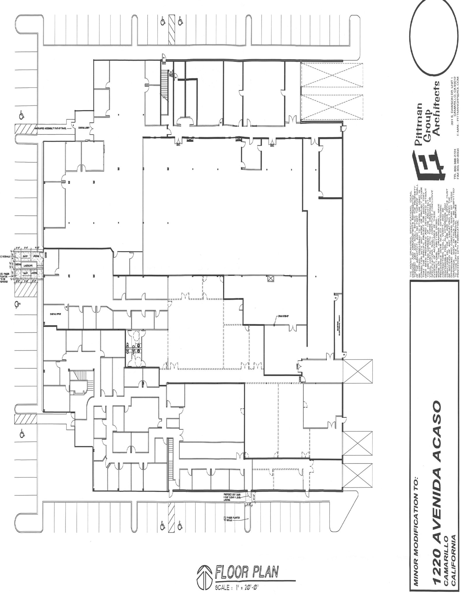 1220 Avenida Acaso, Camarillo, CA à louer Plan de site- Image 1 de 1