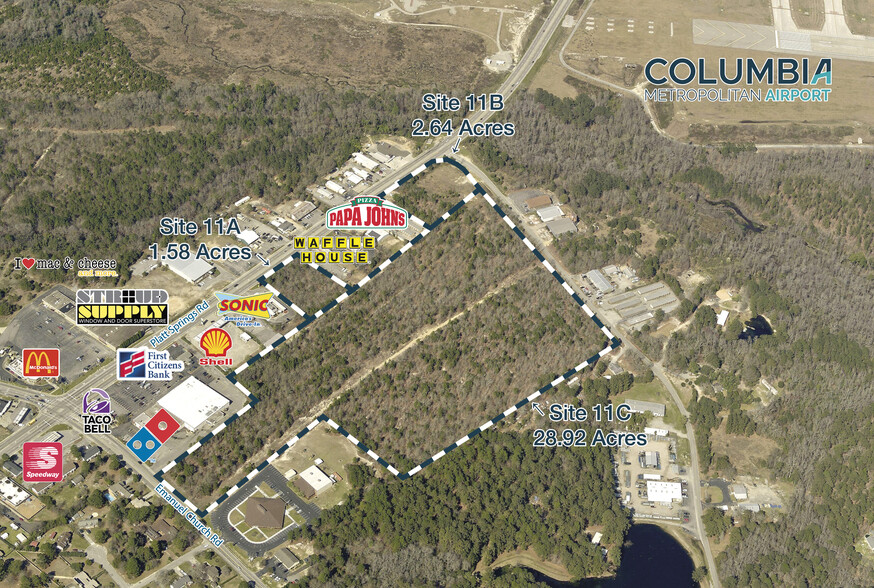 Platt Springs Rd West Parcel, West Columbia, SC à vendre - Photo du b timent - Image 2 de 3