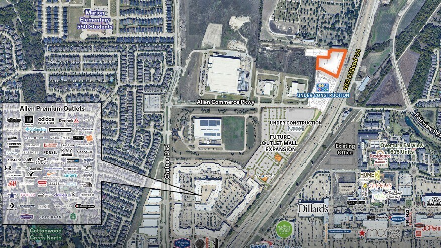 N Central Expressway, Allen, TX for lease - Primary Photo - Image 1 of 1