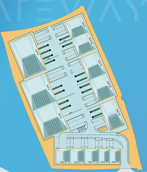 Gateway 22, Highbridge à louer - Plan de site - Image 2 de 2