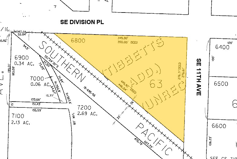 2505-2511 SE 11th Ave, Portland, OR à louer - Plan cadastral - Image 2 de 23