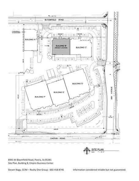 8945 W Bloomfield Rd, Peoria, AZ for lease - Site Plan - Image 3 of 8