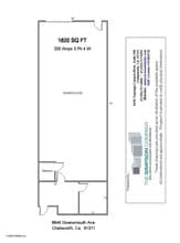 9840-9848 Owensmouth Ave, Chatsworth, CA for lease Floor Plan- Image 1 of 1