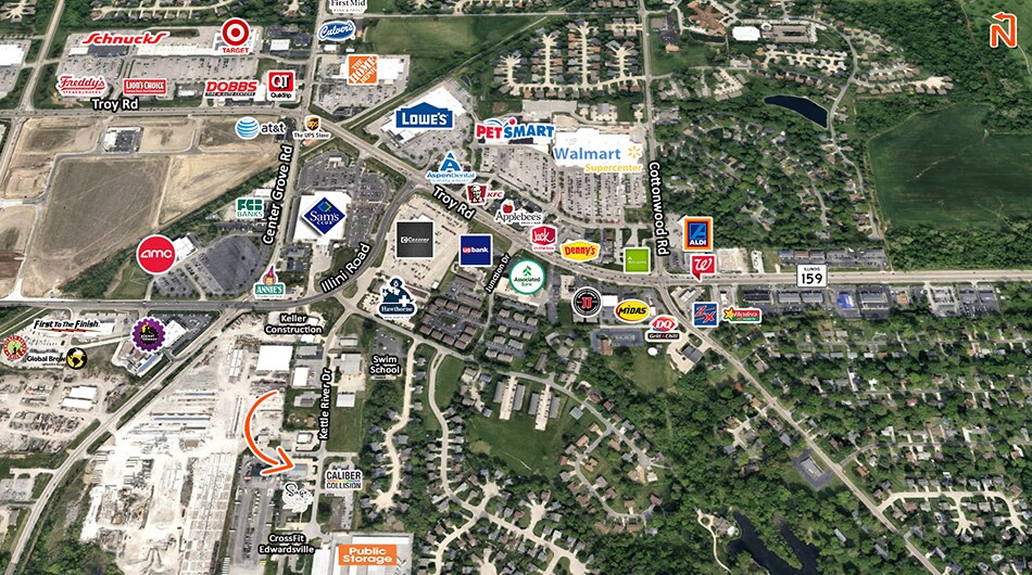 20B Kettle River Dr, Glen Carbon, IL à louer - Photo du bâtiment - Image 2 de 7