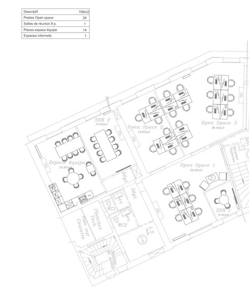 5 Avenue De L'Opera, Paris à louer - Plan d’étage - Image 2 de 3