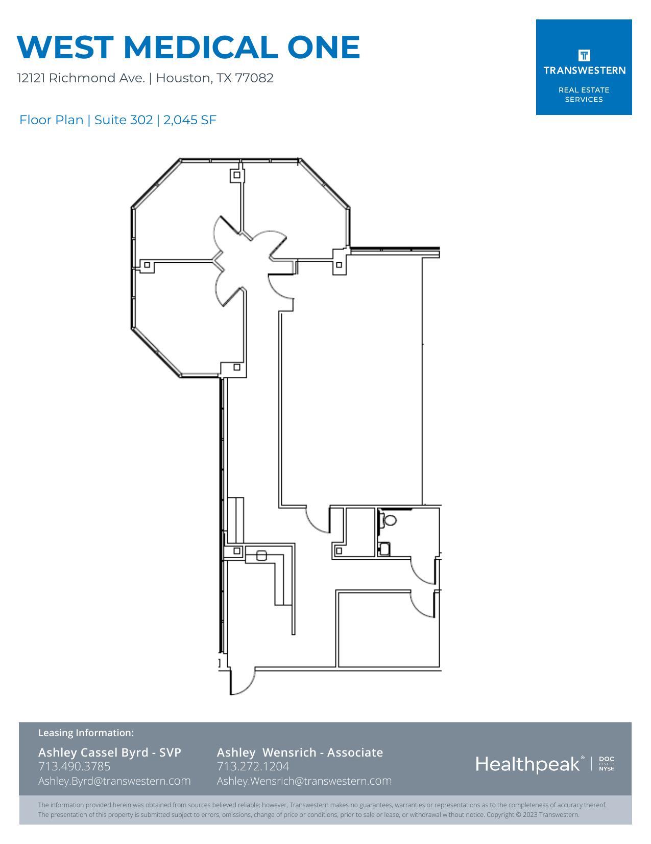 12121 Richmond Ave, Houston, TX for lease Floor Plan- Image 1 of 2