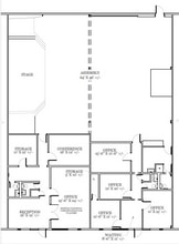 1100-1120 Luke St, Irving, TX à louer Plan d’étage- Image 1 de 1