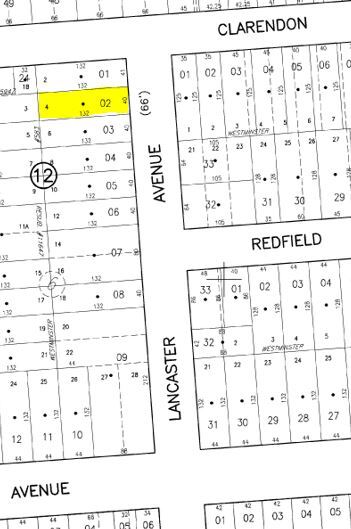 702 Lancaster Ave, Syracuse, NY à vendre - Plan cadastral - Image 1 de 1