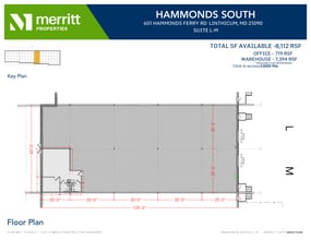 611 Hammonds Ferry Rd, Linthicum, MD à louer Plan d’étage- Image 1 de 1