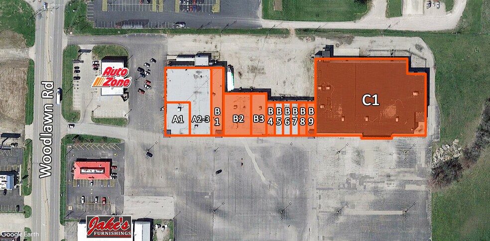 1230 Woodlawn Rd, Lincoln, IL à louer - Photo du bâtiment - Image 2 de 3