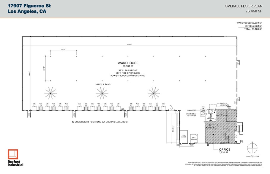 17907-17915 S Figueroa St, Gardena, CA for lease - Site Plan - Image 3 of 6