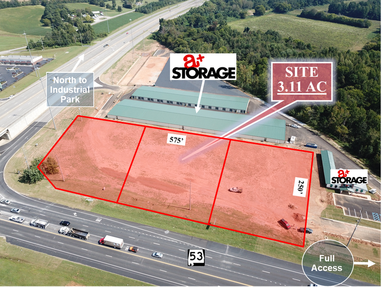 3720 Highway 53, Huntsville, AL à vendre - Plan de site - Image 2 de 2